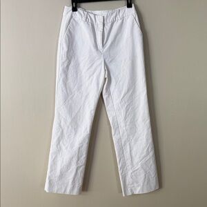 Liz Claiborne Women's Crisp White Wide Leg Pants